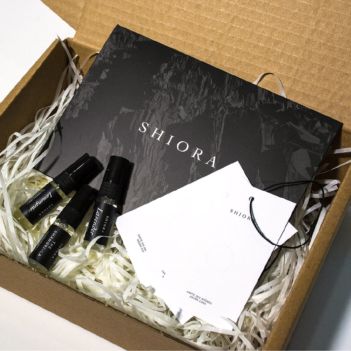 Home Scents Starter Kit: 3 x 3ml Travel-Size Spray Vials + Aroma Cards