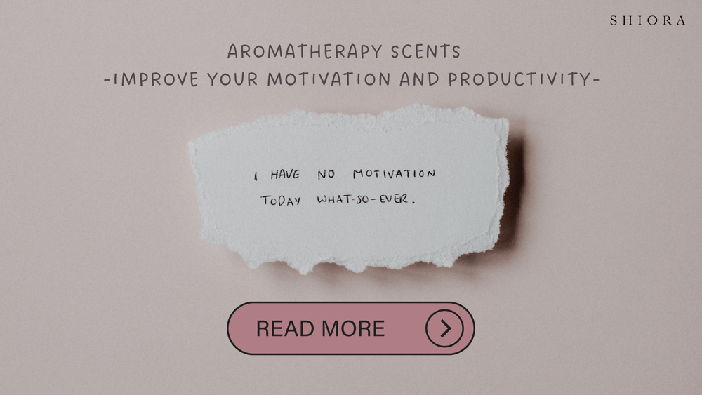 Aromatherapy scents improve your motivation and productivity-