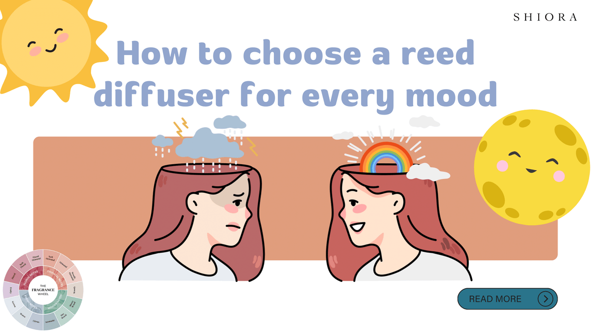 How to choose a reed diffuser for every mood | SHIORA