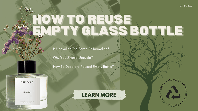 How to Reuse Your Empty Reed Diffuser Glass Bottle?