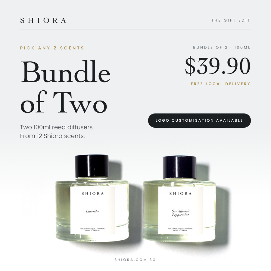 Bundle of 2: 100ml Reed Diffusers