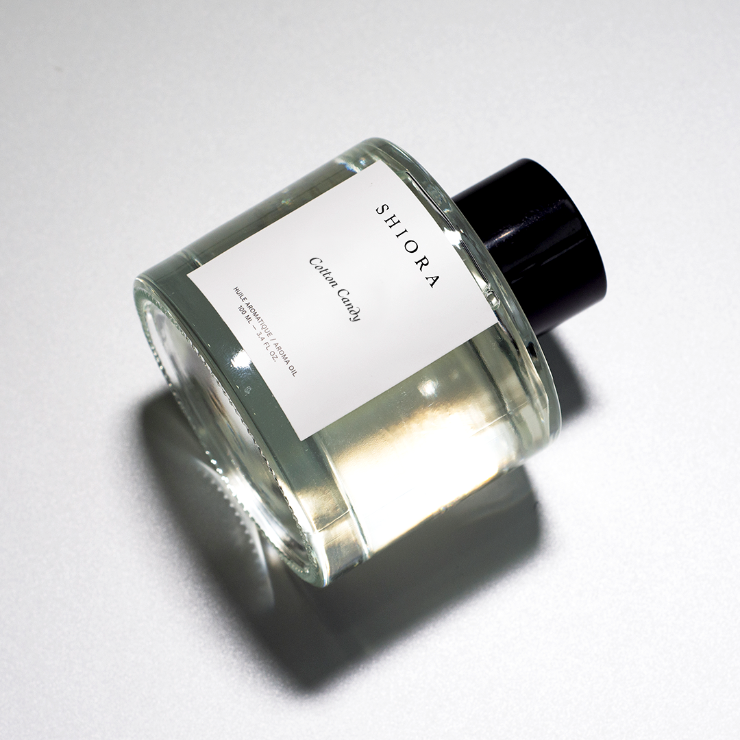 shiora aromatherapy collection cotton candy scent reed diffuser slanted