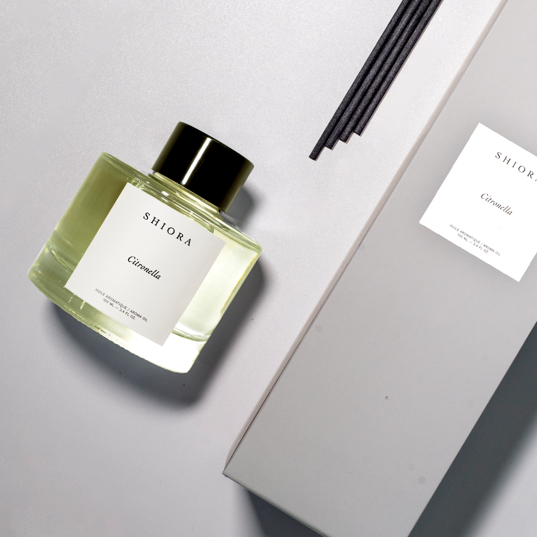 Singapore best home fragrance including reed diffusers, pure essential oils and scented candles. Citronella reed diffusers.