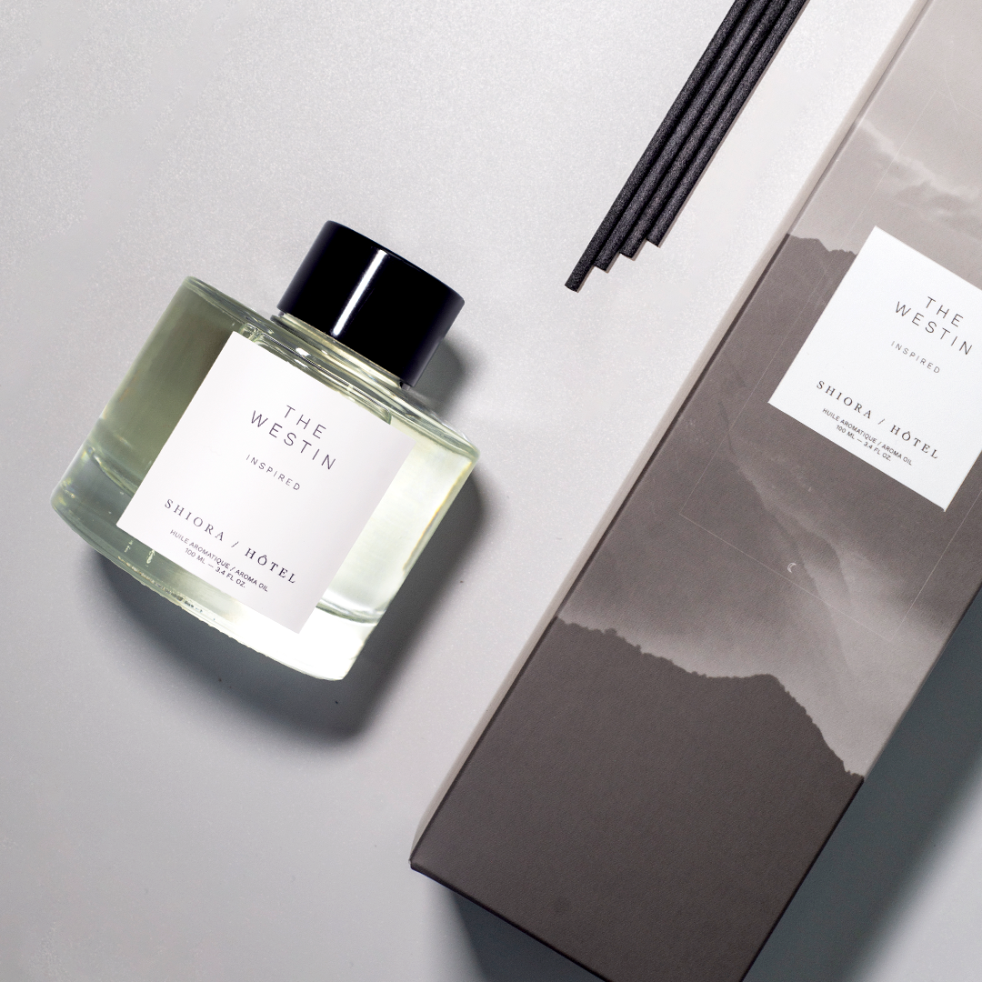 The Westin Hotel Scent  Inspired by the Westin hotel scent. Curated specifically for you. The world-class hotel scent is a natural and unique combination of black pepper, ginger, and coriander with a lingering strong aroma.