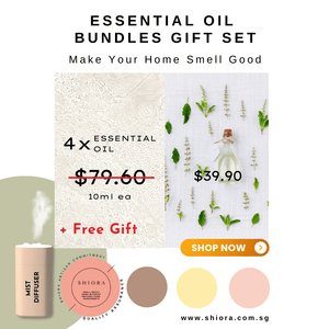 
                
                    Load image into Gallery viewer, VALUE BUNDLE GIFT SET: ESSENTIAL OIL + MIST DIFFUSER (FREE GIFT)
                
            