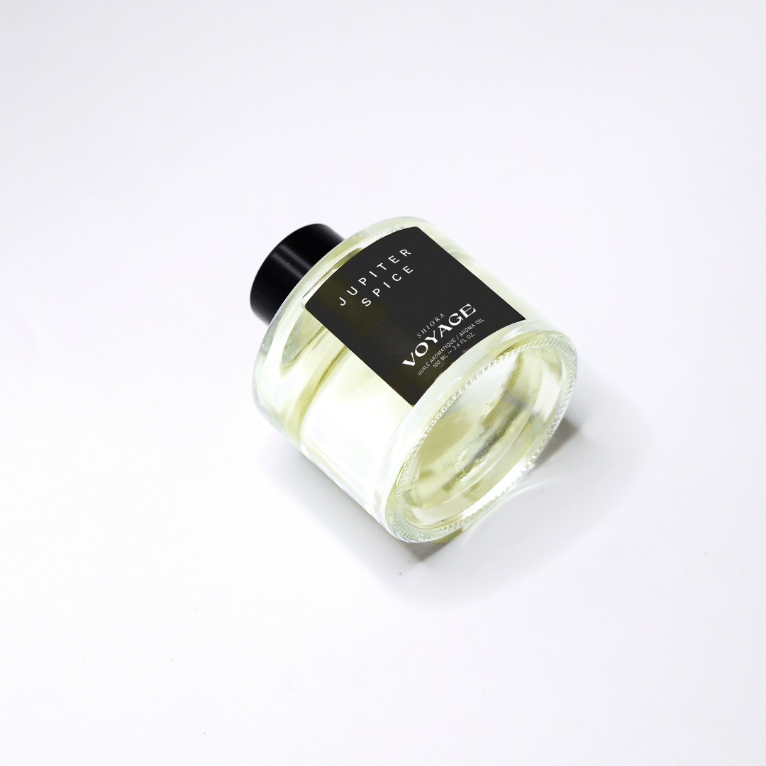 shiora planet collection jupiter spice scent reed diffuser slanted