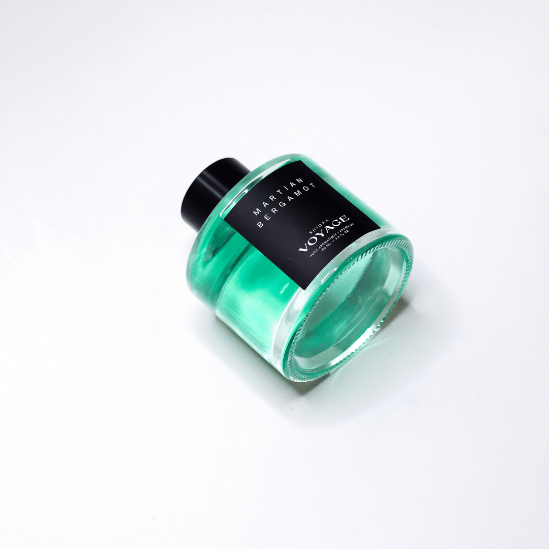 shiora planet collection martian bergamot scent reed diffuser slanted