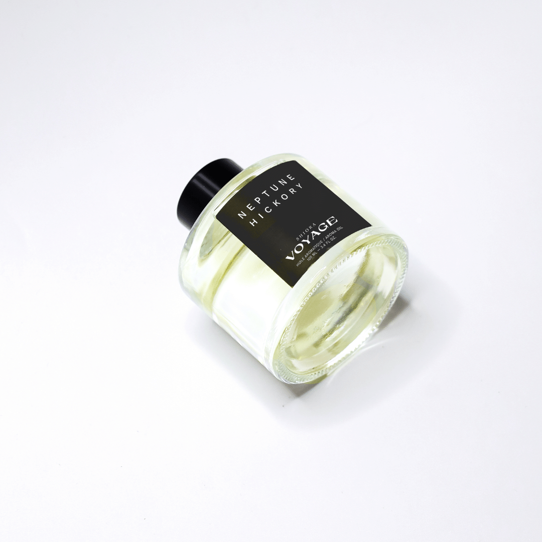 shiora planet collection neptune hickory scent reed diffuser slanted