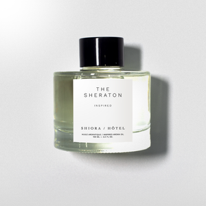
                
                    Load image into Gallery viewer, The inspired exclusive scent of Sheraton Hotels is brought to you. World-class hotel scent. Notes of lily rose and musk will fill your nose with the natural, fresh, and earthy aroma that elevates your senses.
                
            