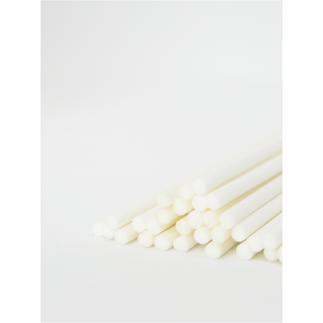 Others - White Rattan Reed Diffuser Sticks 50 Pieces - Rattan reeds use capillary motion to draw and diffuse your favoured home fragrance into your background. Best reed diffuser in Singapore.
