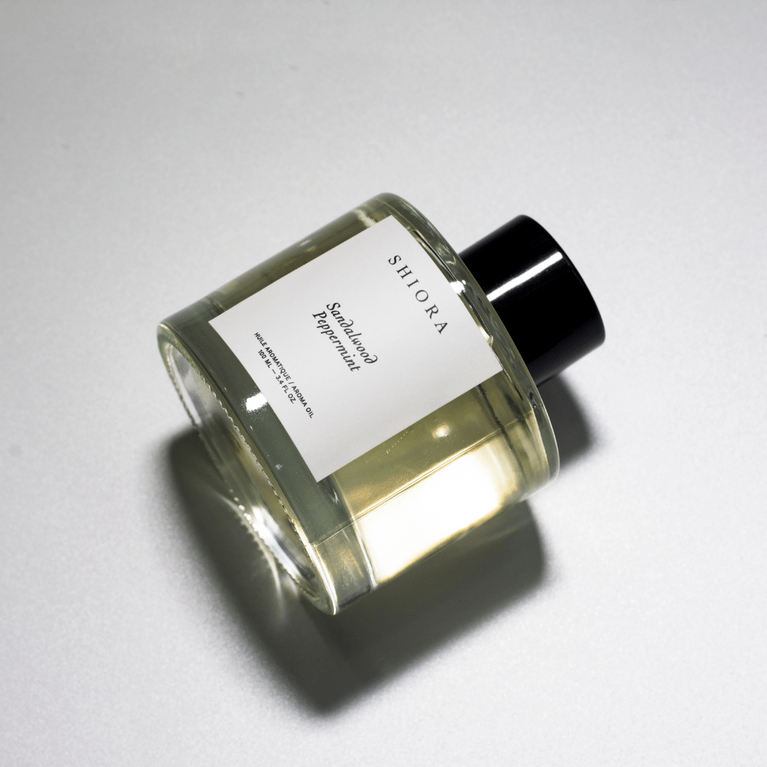 shiora aromatherapy collection Sandalwood Peppermint scent reed diffuser 100ml